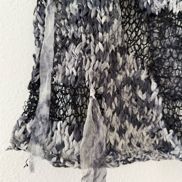 Distressed Netted Blouse - Picture 2 of 5